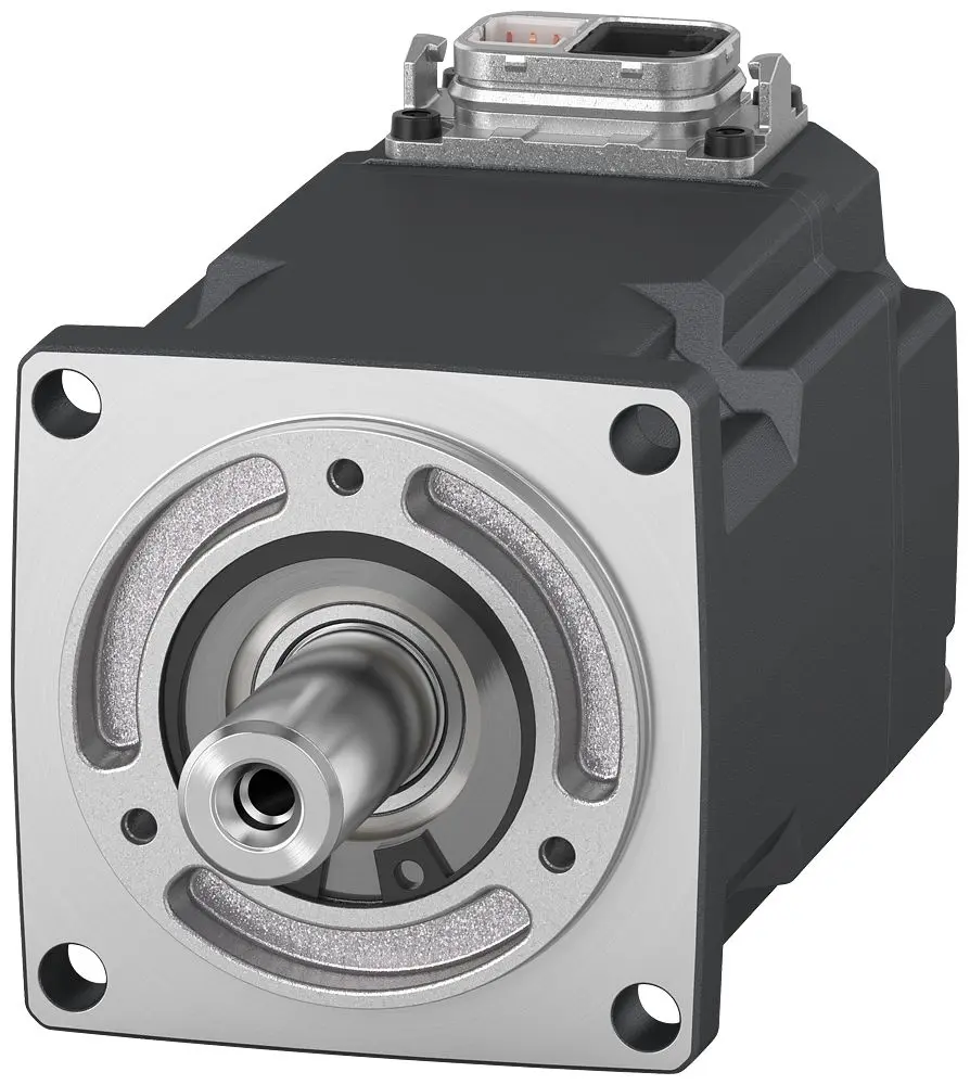 Siemens 1FL2203 Servomotor, 4.45 nm, 380 to 480 V, 6500 rpm, 0.4 kW, 1.27 nm, 14 mm, B. 50 mm, T. 60.2 mm, L. 91.5 mm,