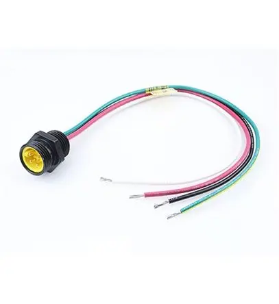Produktfoto 1 von Molex 130013, 4-polig Kabel assembliert, Buchsentülle Stecker, Länge 0.305 m