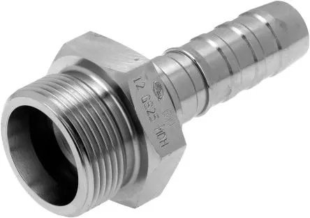 Produktfoto 1 von GatesAnschlusstück aus Trennplatte Stecker/Buchse Metrisch, 24 °, 1 Zoll