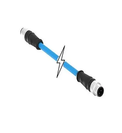 Produktfoto 1 von Molex 120108, 4-polig Kabel assembliert, M12 Micro Change Stecker 4 / M12 Micro Change Stecker, Länge 50 m