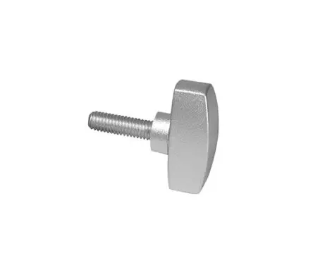 Produktfoto 1 von Ganter Knopf Edelstahl M6 Edelstahl x 20 mm Rund, mit Mit Gewinde Ø 34 mm