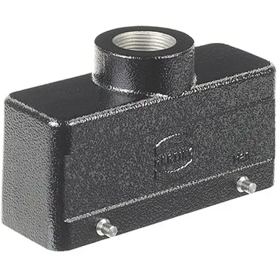 Produktfoto 1 von HARTING Han M Haube Doppelter Hebel 2, Kabel 24B Haube, IP65, IP66, IP40