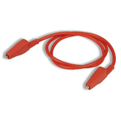 Produktfoto 1 von CALTEST Messleitung 10A, Rot Silikon-isoliert 30 cm