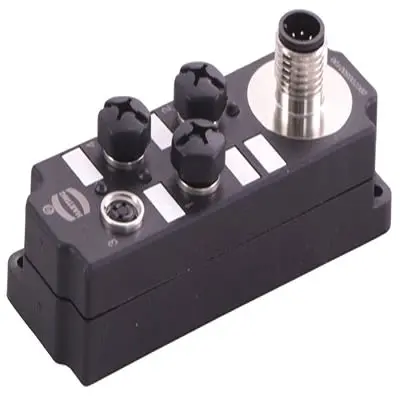 Produktfoto 1 von HARTING 9.07005001e+12 Verteilerkasten 6 Anschlüsse, M8-Steckverbinder