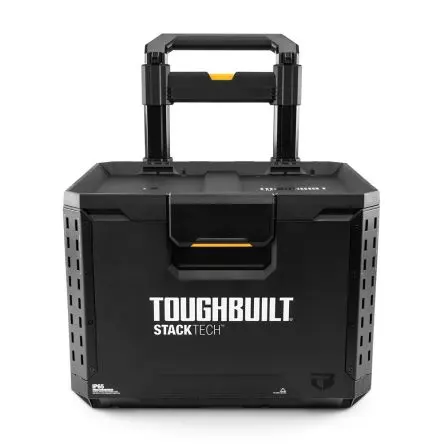 Produktfoto 1 von Toughbuilt Industries Kunststoff Werkzeugbox Schwarz, 1 Schubladen, L. 600.00 mm B. 60 H. 83 cm, 27.06, Register
