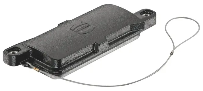 Produktfoto 1 von HARTING Han HPR Staubschutzdeckel, 165 x 58 x 24.3 mm