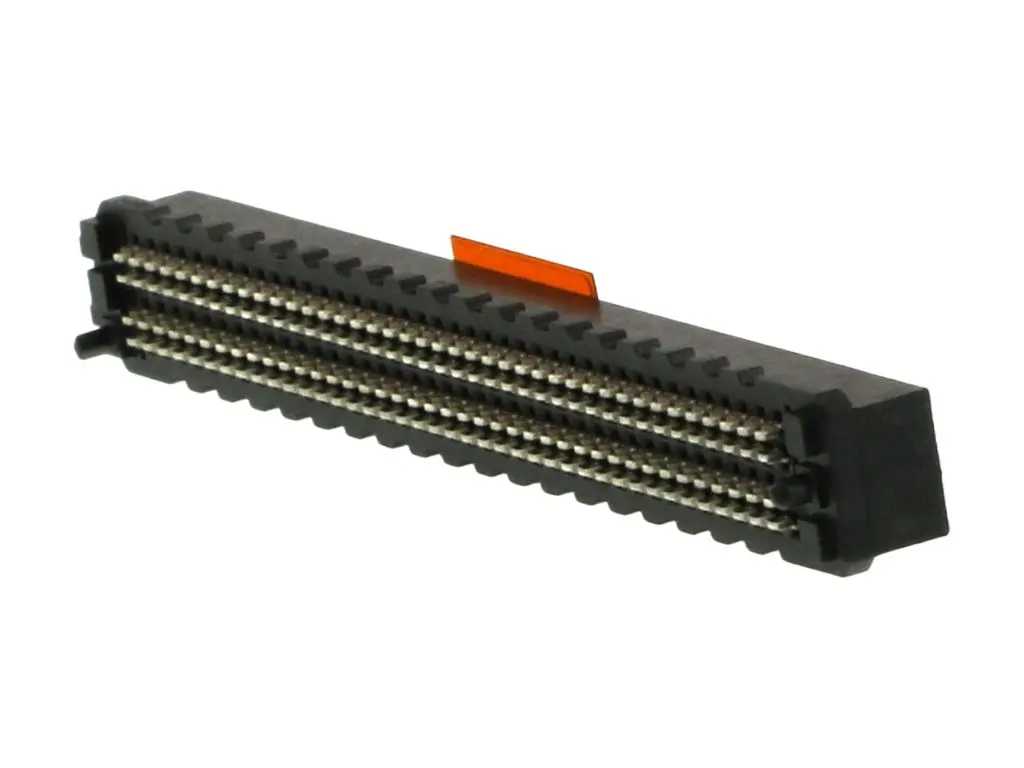 Produktfoto 1 von Molex 46557 Leiterplattenbuchse Vertikal SMD 160-polig / 4-reihig, Raster 1.27 mm SMD