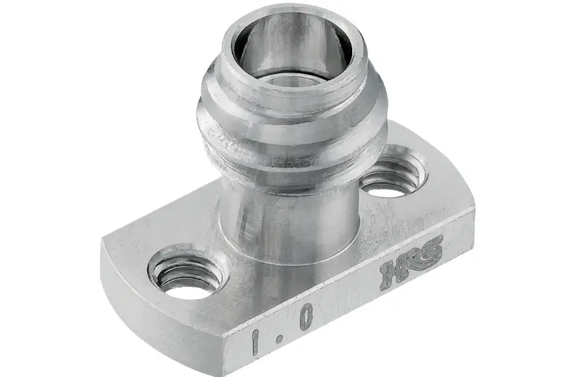 Produktfoto 1 von Hirose 1.0mm Series Buchse Anschluss HF, Schraubanschlussklemme, für Koaxial-Kabel, 50 Ω Schraubbefestigung, 4 x 7.8 x