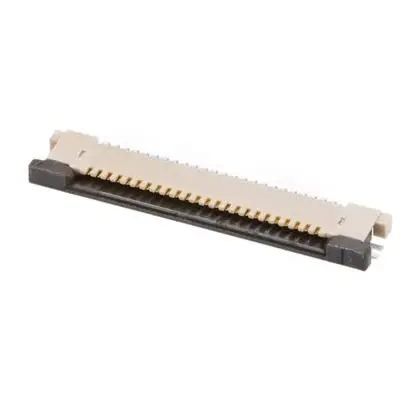 Produktfoto 1 von Molex 54550 ZIF, Oberfläche gewinkelt FPC-Steckverbinder, 24-polig / 1-reihig, Raster 0.5 mm, SMD