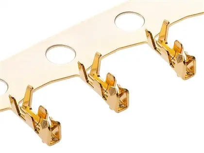 Produktfoto 1 von Molex 50079 Crimp-Anschlussklemme, Buchse Crimpbefestigung 28 AWG, Gold 26 AWG