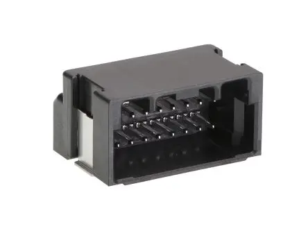 Produktfoto 1 von Molex 206584 Buchse Leiterplattenleiste 2 mm, 16-polig / 2-reihig gewinkelt, Oberfläche