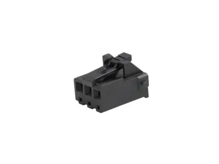 Produktfoto 1 von Molex 207458 Buchse Steckverbindergehäuse 3.96 mm, 3-polig / 1-reihig Gerade, Kabel