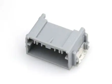 Produktfoto 1 von Molex 34912 Leiterplattenleiste, Oberfläche, Stiftsockel, SMD, Buchse, 8-polig, Grau / 1-reihig