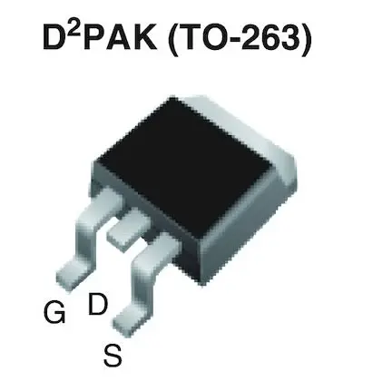 Produktfoto 1 von Vishay SIHB21N80AE N-Kanal, Oberfläche MOSFET Erweiterung 800 V / 17.4 A 179 W, 3-Pin TO-263