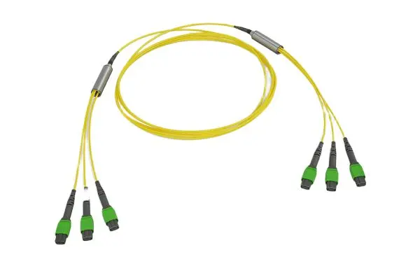 Produktfoto 1 von HellermannTyton Connectivity Rapidnet Fibre LWL-Kabel 16 m, Raucharm halogenfrei Gelb