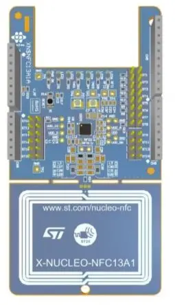 Produktfoto 1 von STMicroelectronics NFC-Reader, Evaluationsboard, X-Nucleo-NFC Erweiterungs-Leiterplatte