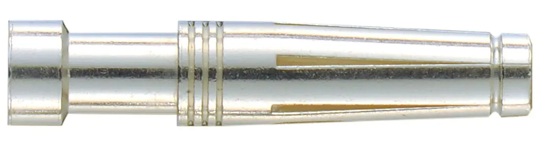 Produktfoto 1 von HARTING 4.5 x 22.2 mm Han E High Temp Crimpkontakt Buchse 16A Steckverbinderkontakt 0.5 mm²