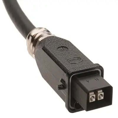 Produktfoto 1 von HARTING Han 3A Anschluss, LC Duplex, Multimodus, Duplex, OM1, LC, Schwarz
