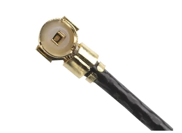 Produktfoto 1 von Molex 73116 0,81 Koax Kabel assembliert, Abgeschlossen, 50 Ω, 152.4 mm, Aussen ø 0.81 mm Außen-ø , Schwarz