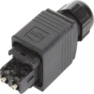 Produktfoto 1 von HARTING Han Push Pull Steckeradapter Frei hängend Push-Pull Stecker 2-polig / 1-reihig