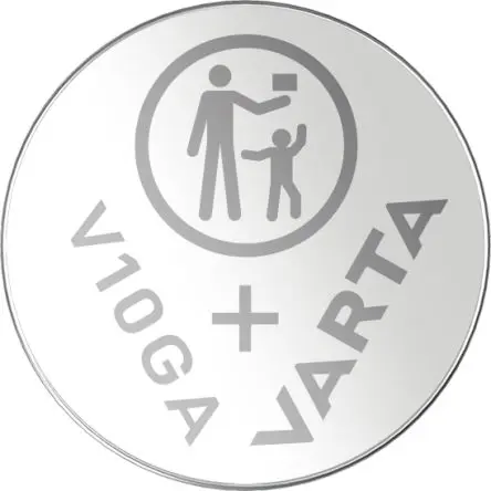 Produktfoto 1 von Varta, Zink-Mangandioxid Nicht wiederaufladbare Batterie Ø 11.6 mm, 1.5 V / 50 mAh