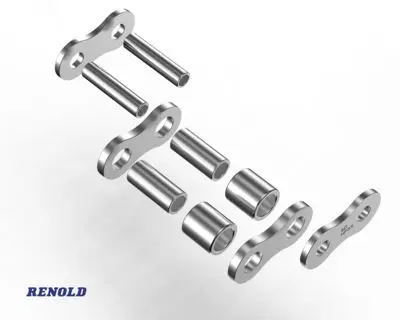 Produktfoto 1 von Renold SD Verbindungsglied, Rollenketten-Verbindungsglied, Kohlenstoffstahl, Typ 60-1