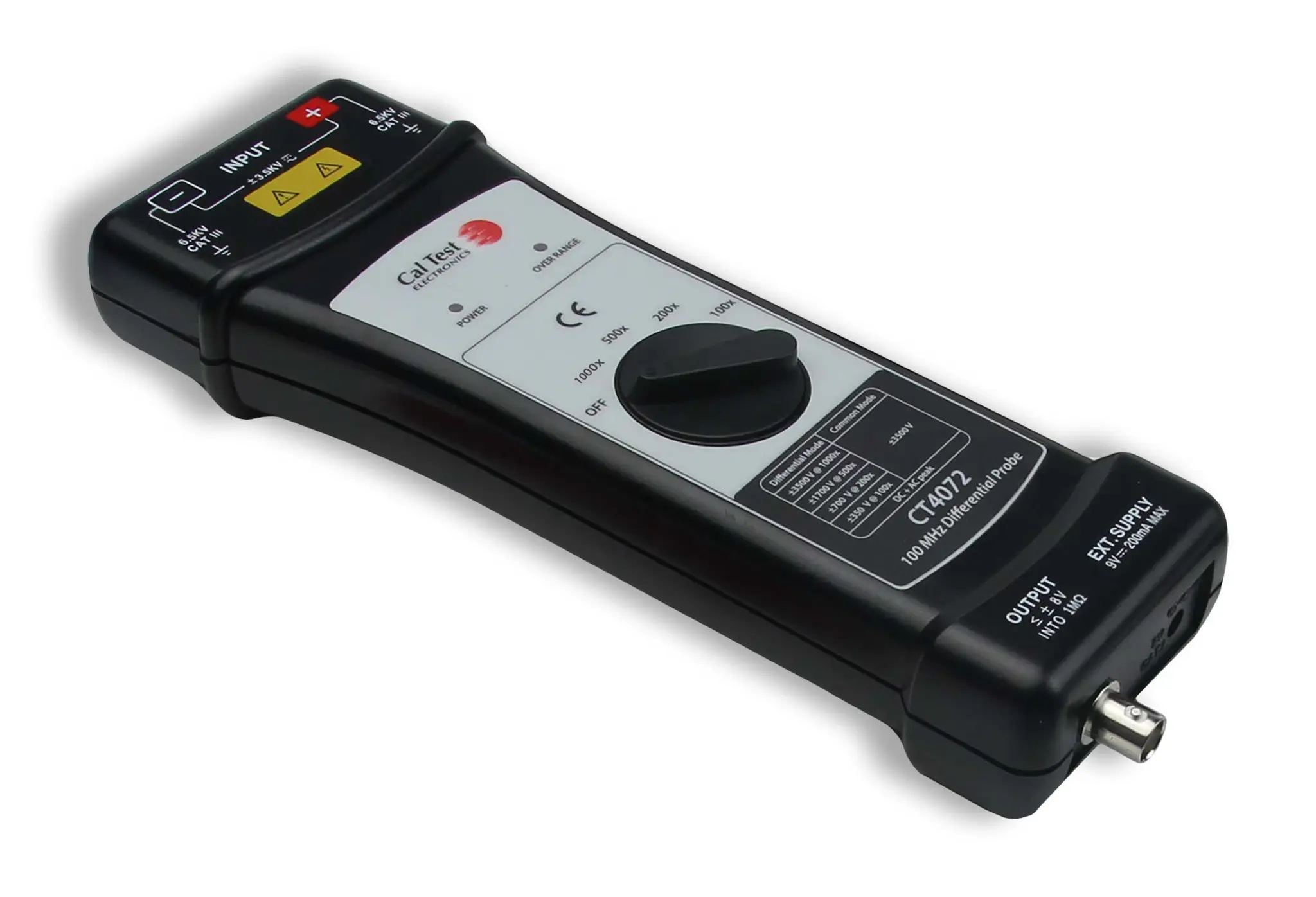 Produktfoto 1 von CT Oszilloskoptastkopf Differenzial 100 MHz 3500 V Temperaturfühler