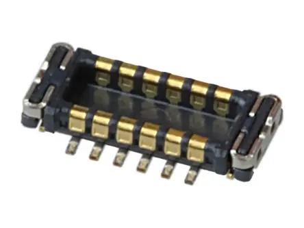 Molex 503552 Leiterplattenleiste Gerade, 12-polig / 2-reihig, Raster 0.40 mm Raster Oberfläche, Platine-Platine,