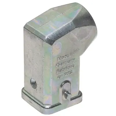 Produktfoto 1 von HARTING Han EMC Haube Einhebel 1, Kabel 3A Haube, IP44, IP65, IP40