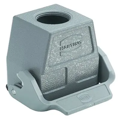 Produktfoto 1 von HARTING Han B Gehäuse Einhebel, Kabel 6B Kupplungsgehäuse, IP65