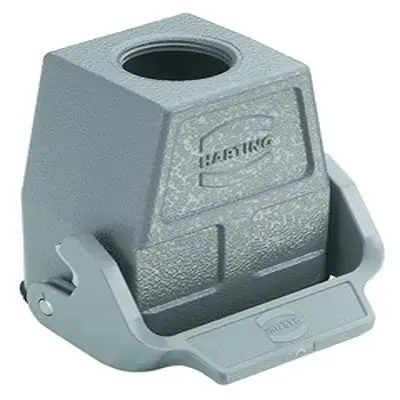 Produktfoto 1 von HARTING Han B Gehäuse Einhebel 1, Kabel 6B Kupplungsgehäuse, IP65