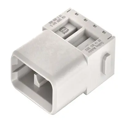 Produktfoto 1 von HARTING Han Modular Modul Stecker, 2-polig 16 A, Modul