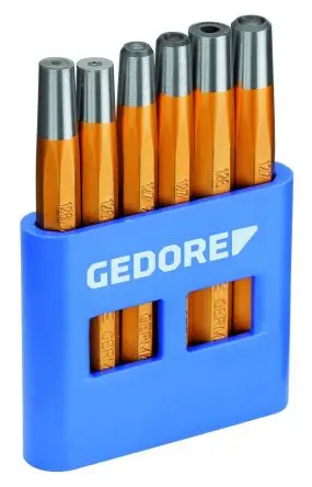 Produktfoto 1 von Gedore Set Nietenzange Nietwerkzeug inkl., 6 Stk. Klarlack