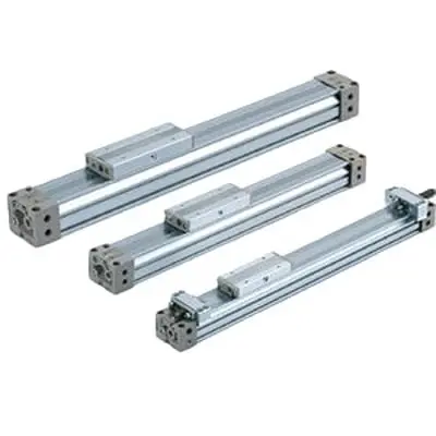 Produktfoto 1 von SMC Doppeltwirkend Pneumatischer Linearachsen-Antrieb MY1B 1500 mm 0.8 MPa 40 mm
