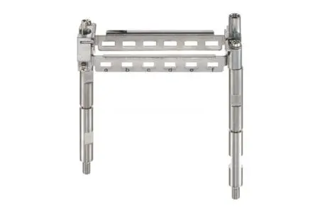 Produktfoto 1 von HARTING Han HPR Rahmen, Buchse/Stecker, M40, 10, 4 mm², 113.4 x 43 x 43.1 mm
