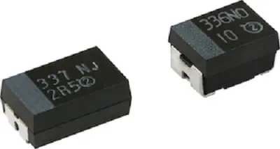 Produktfoto 1 von Vishay 4051 Kondensator, 32 μF, 63V, Oberfläche, 20 %, Gehäuse D, 125 °C