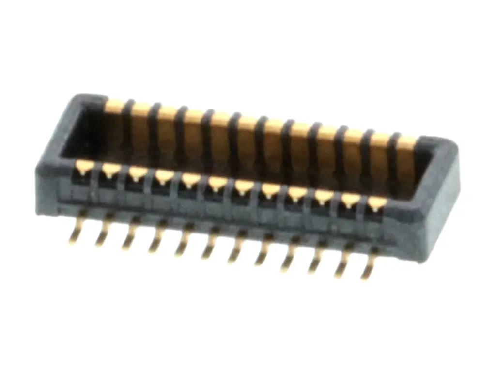 Produktfoto 1 von Molex 55560 Leiterplattenleiste Vertikal, 24-polig / 2-reihig, Raster 0.5 mm SMD, Ummantelt