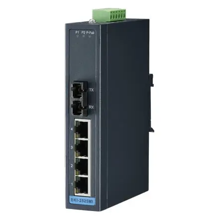 Produktfoto 1 von Advantech Verwaltungsfreier Ethernet-Switch 5-Port Unmanaged Ethernet-Switch