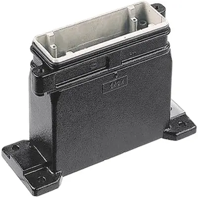 Produktfoto 1 von HARTING Han HPR Oberflächenmontiertes Gehäuse Schraubbefestigung, SMD 16B Oberflächenmontiertes Gehäuse, IP65, IP68,