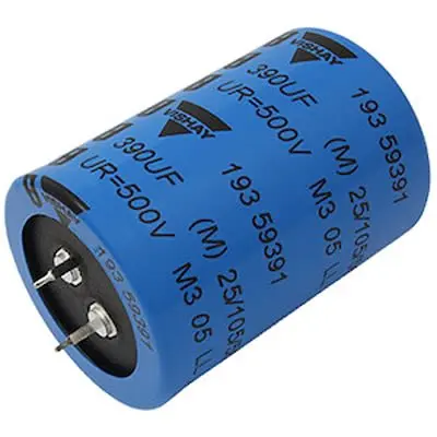 Produktfoto 1 von Vishay 193 PUR-SI Bohrung Aluminium-Elektrolyt-Kondensator 220 μF #REF! / 600V, Ø 35 mm x 40 mm, 105 °C