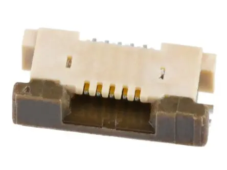Produktfoto 1 von Molex 54550, Oberfläche gewinkelt FPC-Steckverbinder, 5-polig, Raster 0.5 mm, SMD