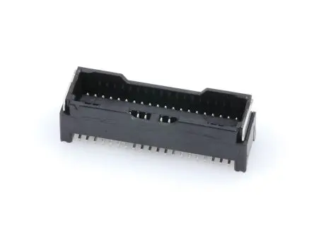 Produktfoto 1 von Molex 505433 Leiterplattenleiste Vertikal, 40-polig / 2-reihig, Raster 1.25 mm Raster Oberfläche, Kabel-Platine,