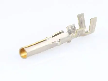 Produktfoto 1 von Molex 1561 Crimp-Anschlussklemme, Buchse Crimpbefestigung 24 AWG, Gold 18 AWG