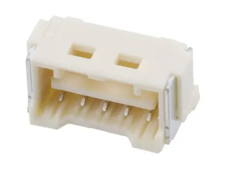 Produktfoto 1 von Molex 502443 Buchsentülle Vertikal, 5-polig / 1-reihig, Raster 2 mm Raster Oberfläche, Kabel-Platine, Ummantelt