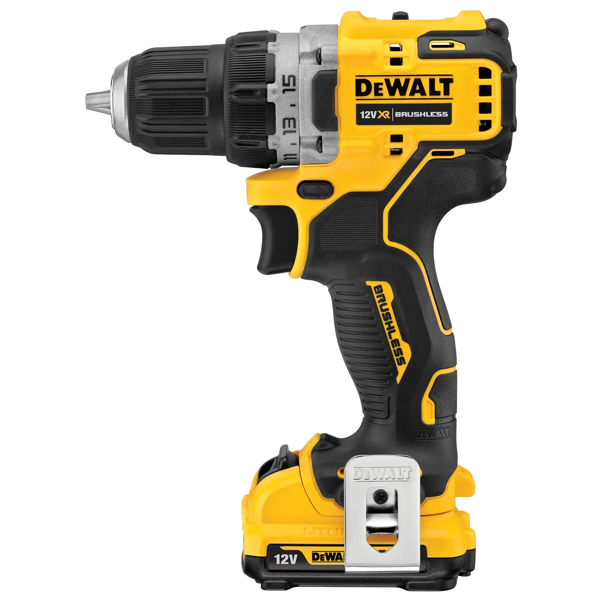 Produktfoto 1 von DeWALT DCD Schnurlos 12V Bürstenlos 0 to 10 mm 250 W
