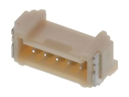 Produktfoto 1 von Molex 504195 Leiterplattenleiste Vertikal, 5-polig / 1-reihig, Raster 1.25 mm Raster Oberfläche, Kabel-Platine,