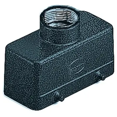 Produktfoto 1 von HARTING Han M Haube Doppelter Hebel 2, Kabel 24B Haube, IP65, IP66, IP40