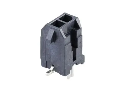 Produktfoto 1 von Molex 43045 Stiftsockel Vertikal, 2-polig / 2-reihig, Raster 3 mm Raster SMD, Ummantelt
