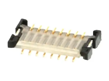 Produktfoto 1 von Molex 501461, Oberfläche gewinkelt FPC-Steckverbinder, 6-polig / 1-reihig, Raster 0.5 mm, SMD