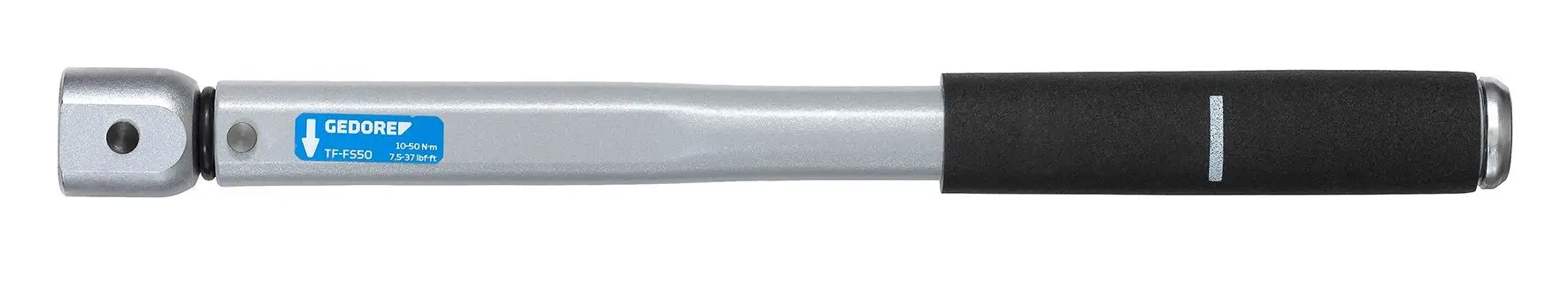 Produktfoto 1 von Gedore 9 x 12 mm Drehmomentschlüssel Rechteckig 10 to 50 Nm, Länge 246 mm, ±3 %